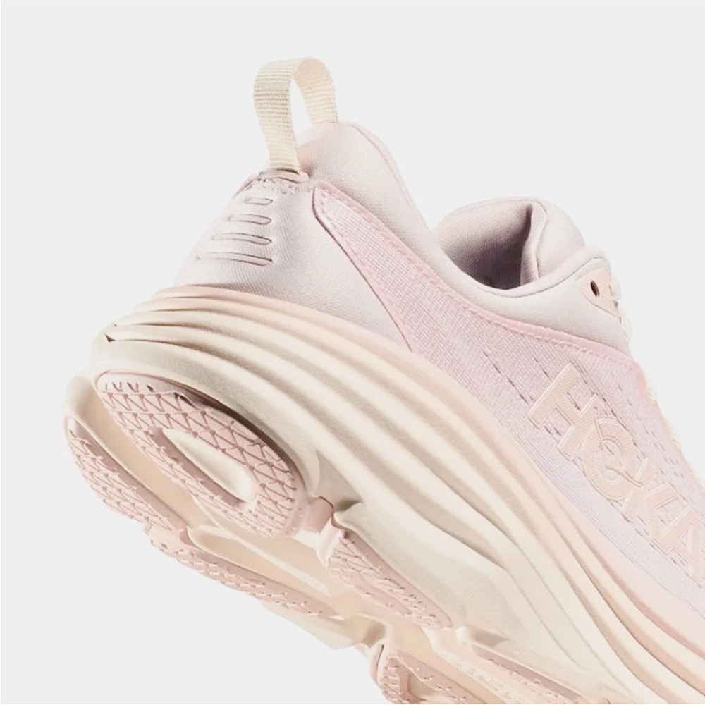 Hoka Women's Soft Pink Running Sneakers - Picture 3 of 7